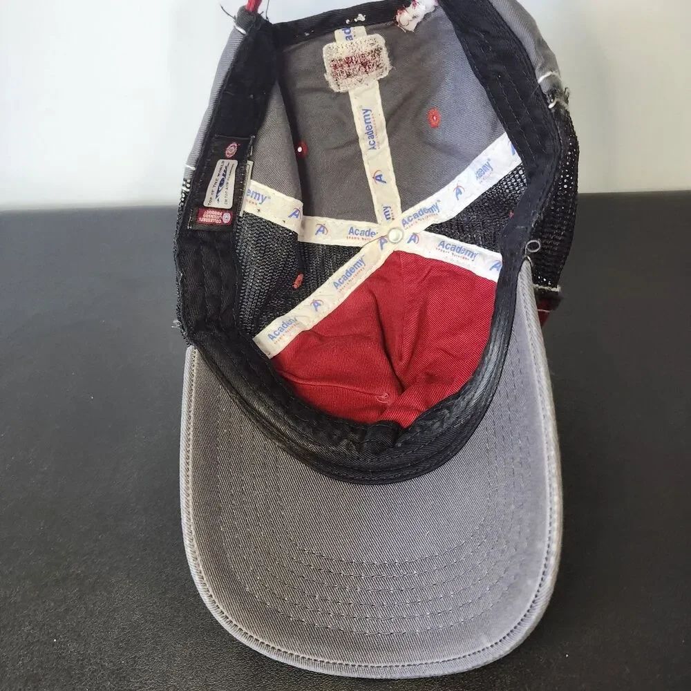 Top of the World Oklahoma Sooners Hat OU NCAA Trucker Cap Distressed Mesh OSFM